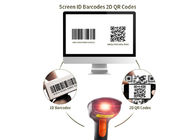 Hand QR Code Reader QR ، سوپرمارکت CMOS اسکنر بارکد 1D 2D