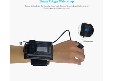Mini Bluetooth 2D Barcode Scanner / Ring Barcode Reader Wireless for IOS Android
