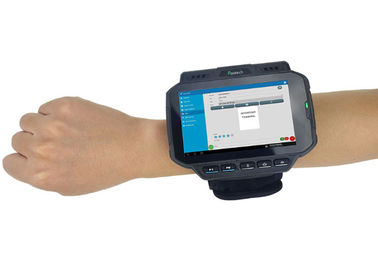 اسکنر پوشیدنی Armband ترمینال داده بارکد آندروید PDA با حافظه WT04