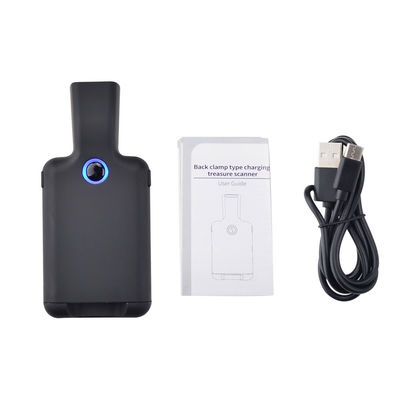 پشت کلیپ 1D 2D 2500mah Wireless QR Code Scanner PDF417 Data Matrix Code