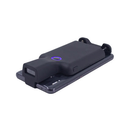 2D Back Clip اسکنر بارکد بلوتوث کار با تلفن ، بارکد خوان قابل حمل با عملکرد بلوتوث 1D 2D QR